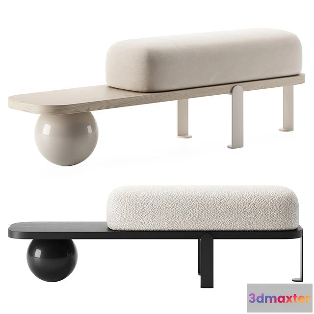 1563237 - GOA Bench by LE BERRE VEVAUD 3D Max