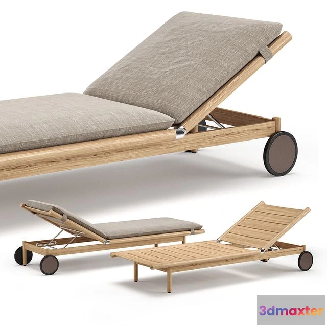 1563725 - DEDON Tibbo Beach chair 3D Max