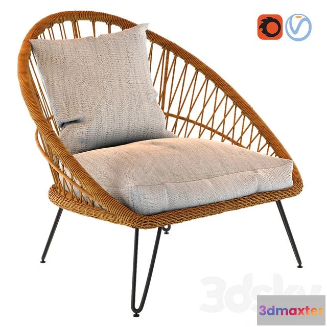 1563809 - Garden Armchair 3D Max
