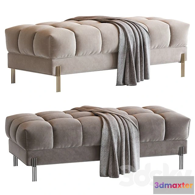 1563932 - Bench sienna 3D Max