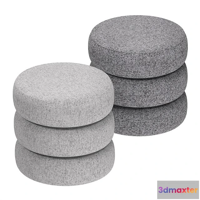 1564034 - Dantone Home Pouf Cork 3D Max