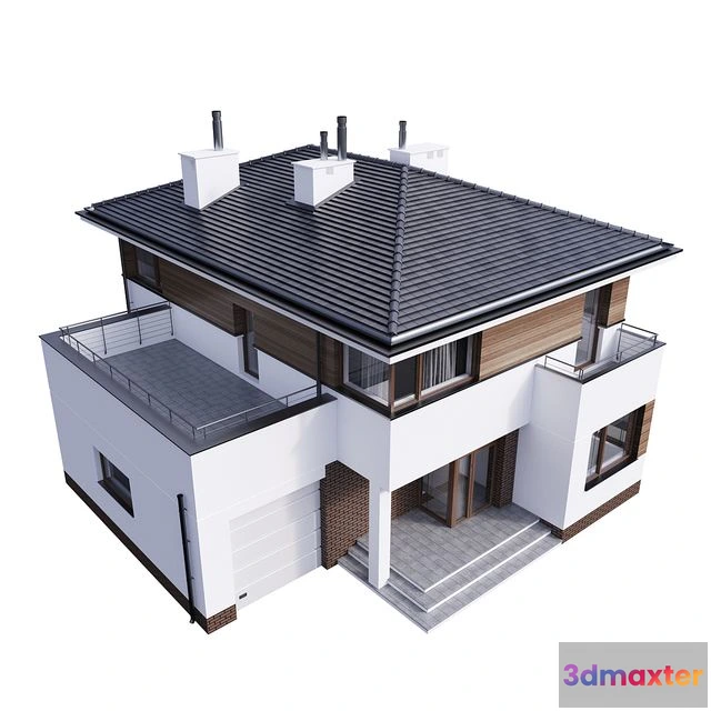 1565634 - Villa 3D Max