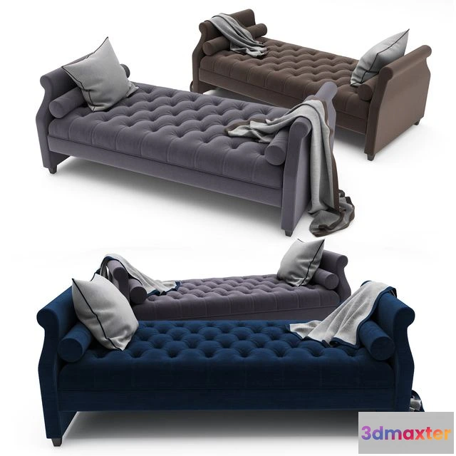 1566694 - Tufted Sofa Bed 3D Max