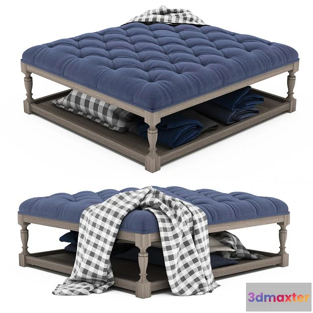 1567774 - Coffee Table Ottoman 3D Max