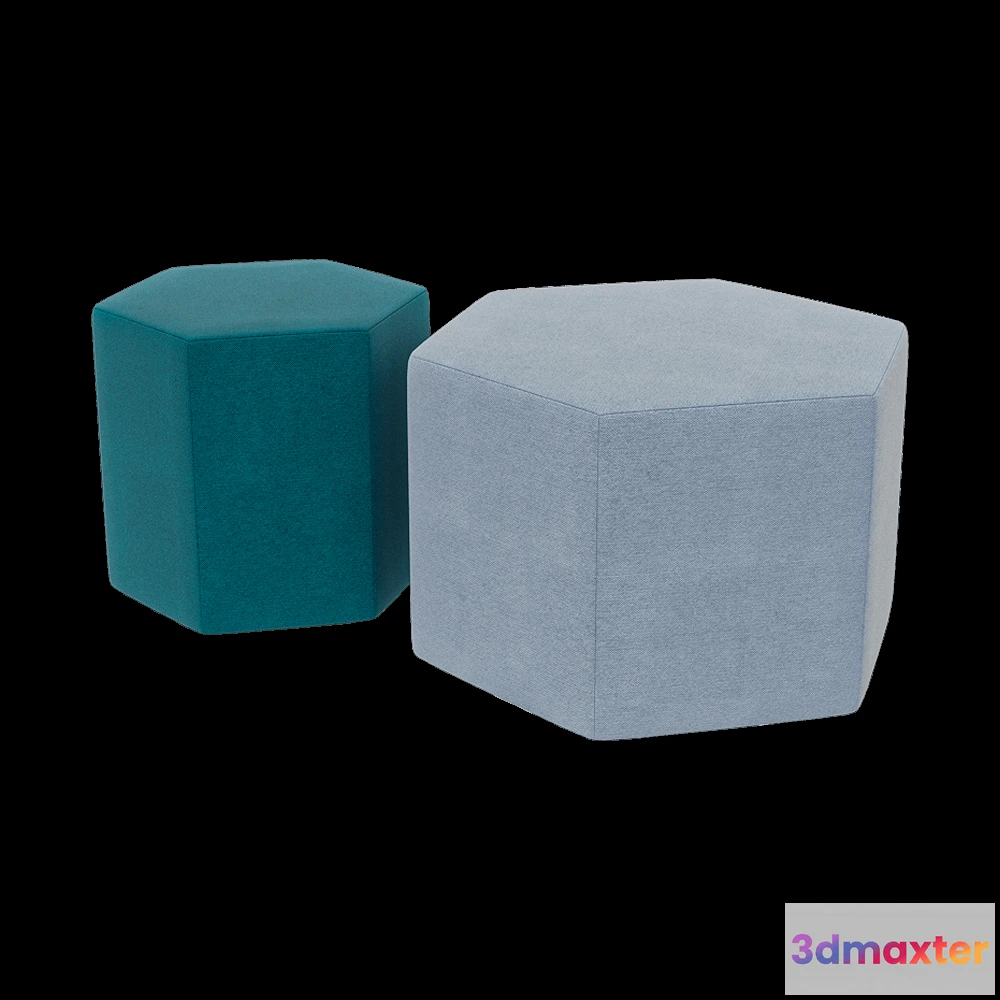 1625976 - 4Corners - Pouf Cell 3D Max