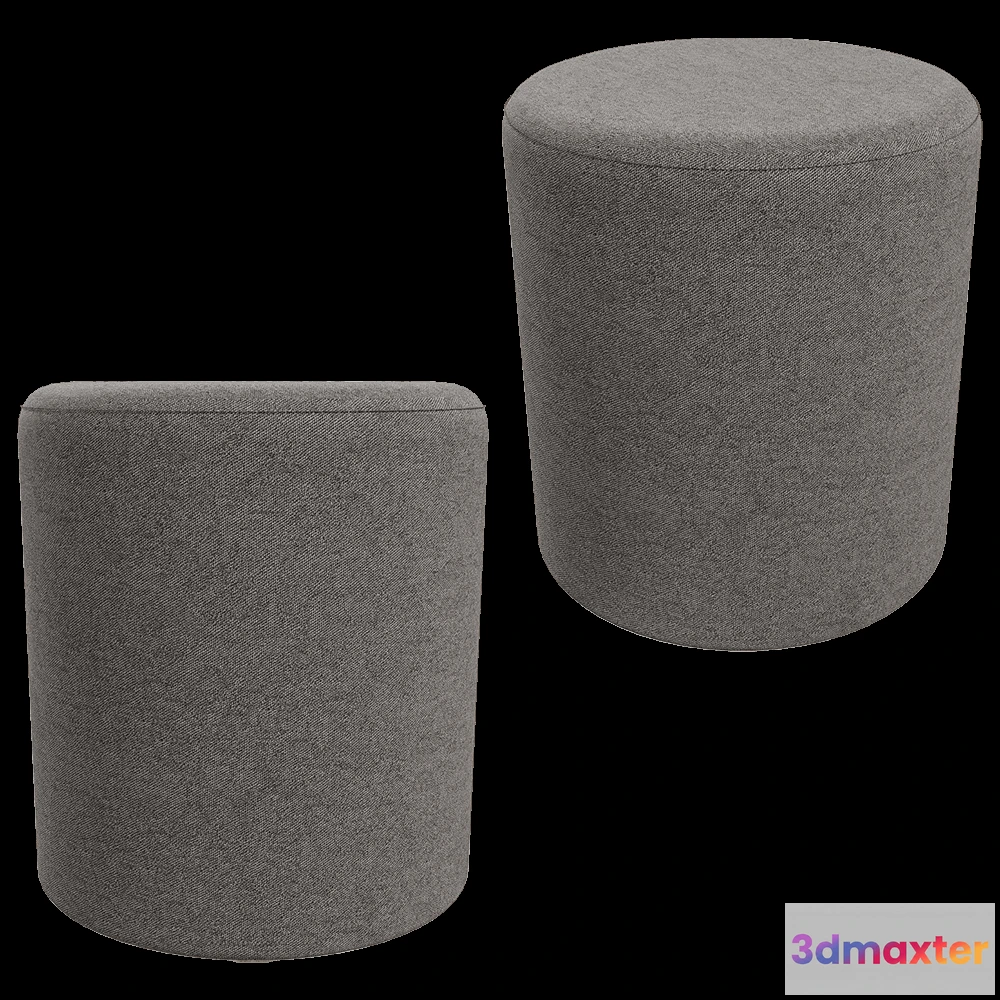 1625994 - Alot  - Pouf Gea Mono 3D Max