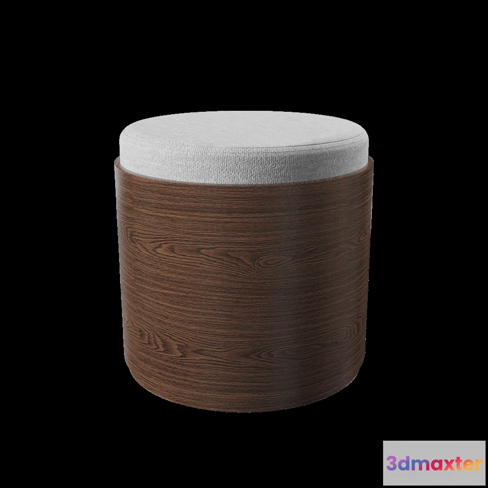 1626042 - Archipelago - Pouf Dover 3D Max