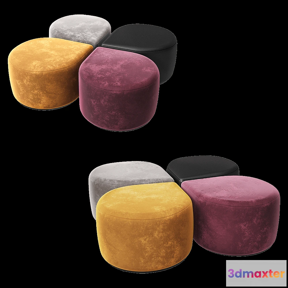 1626064 - AYTM - Pouf STILLA 3D Max