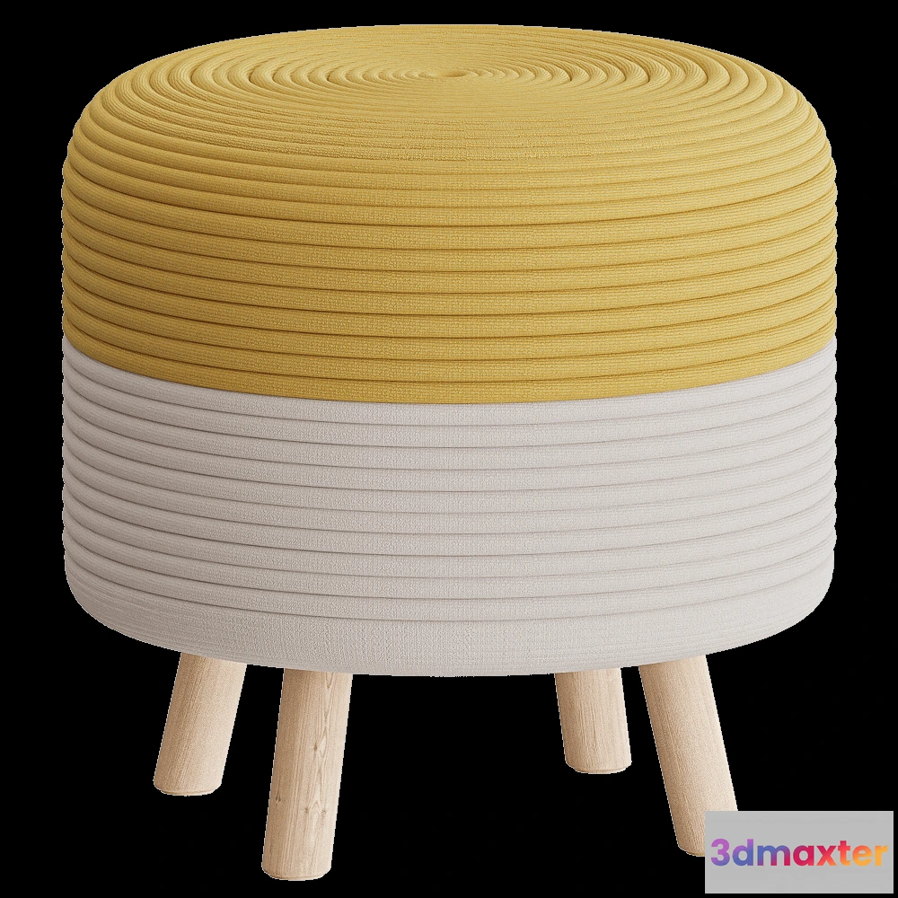 1626090 - Bergenson Bjorn - Pouf Devy 3D Max