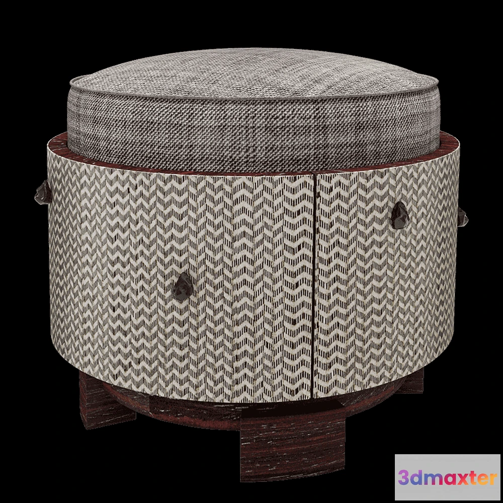 1626110 - BOLLU - Pouf Вarrel PUF017 3D Max