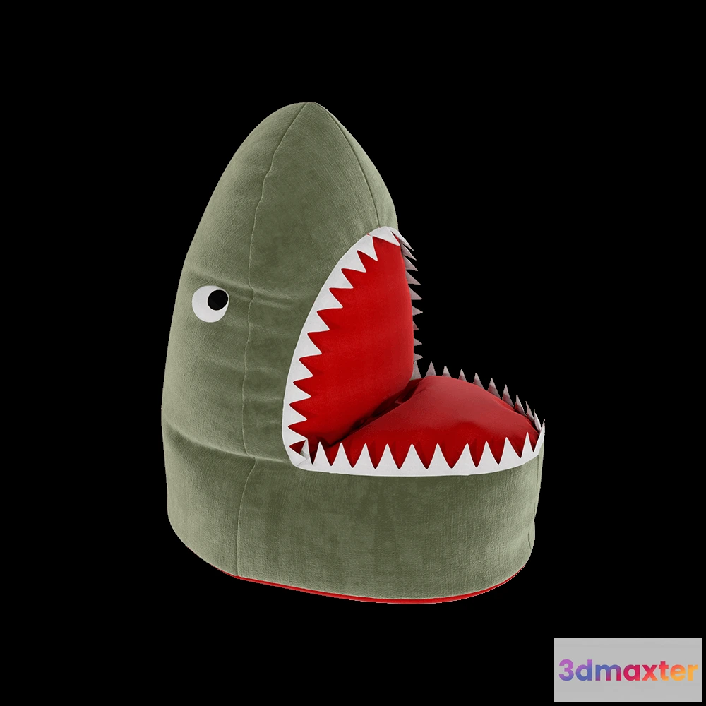 1626204 - Comodo - Pouf Tiburon 3D Max