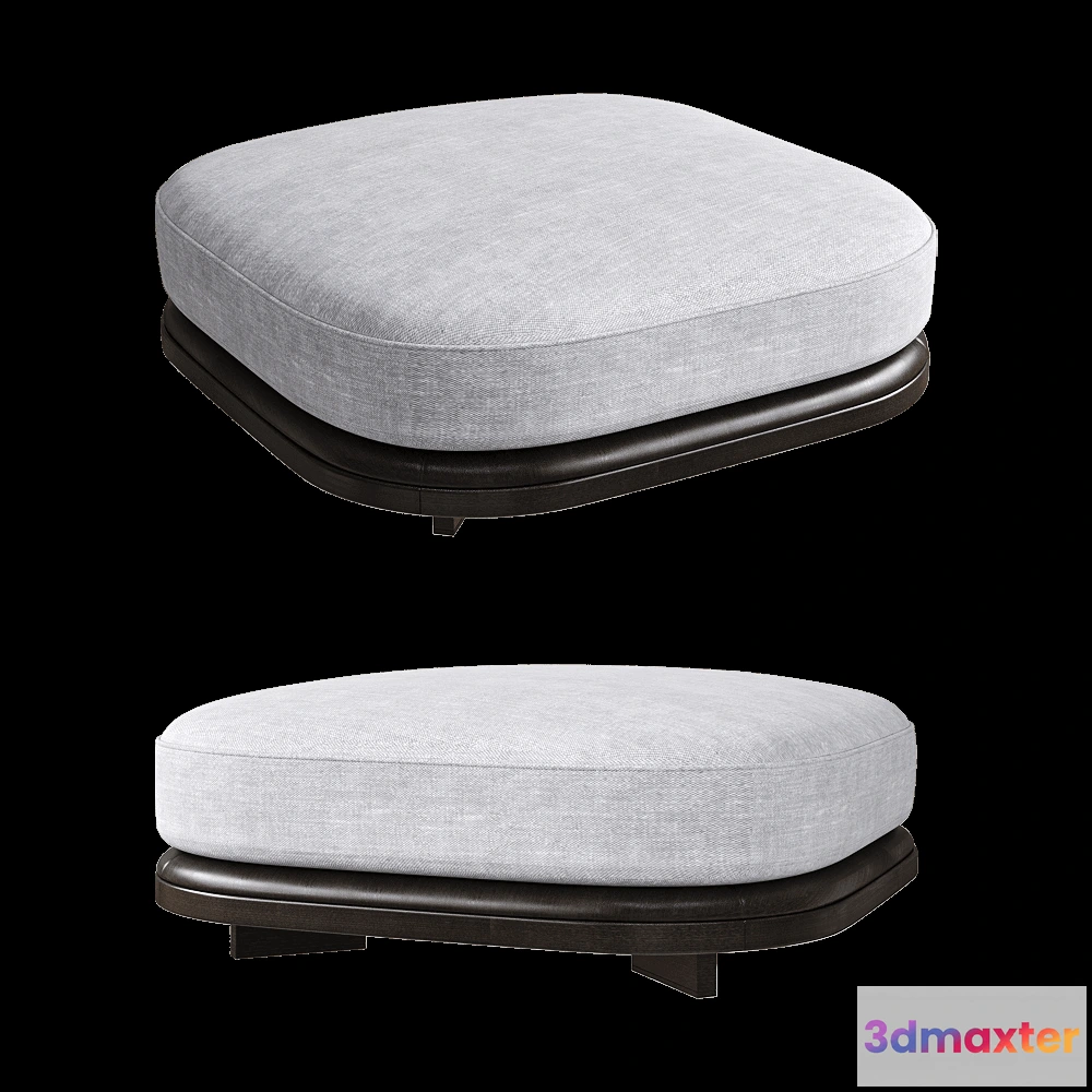 1626262 - CPRN HOMOOD - Pouf Pierre 3D Max