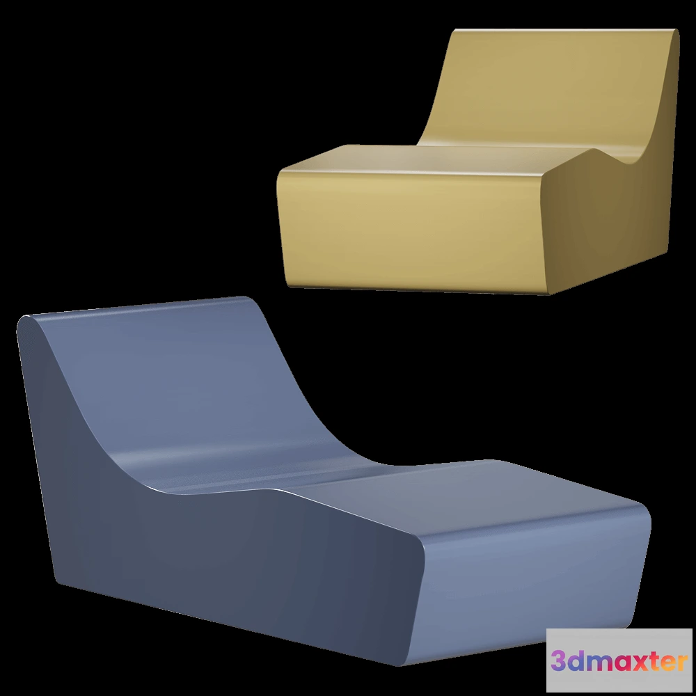 1626288 - Cridea - Chaise longue Comodo 3D Max