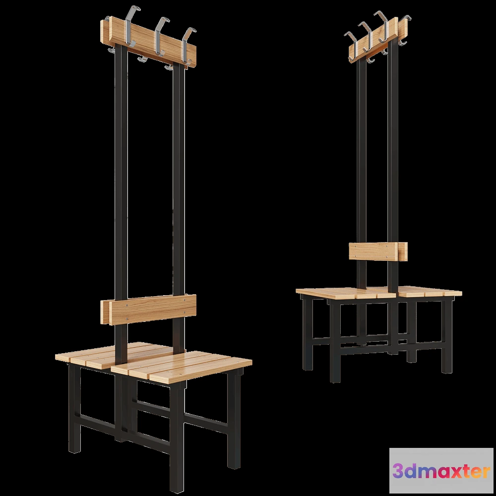 1626348 - Essem Design  - Bench 69 3D Max