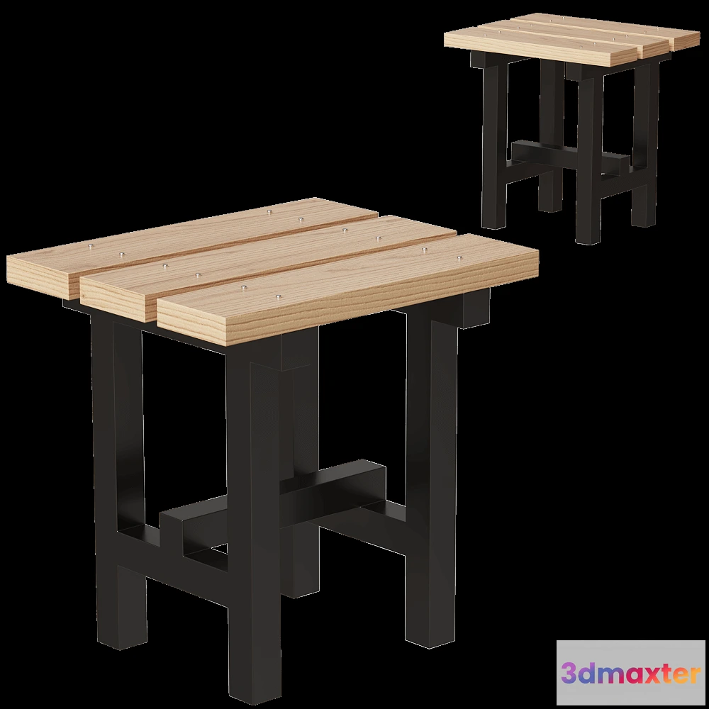 1626350 - Essem Design  - Bench 68 3D Max