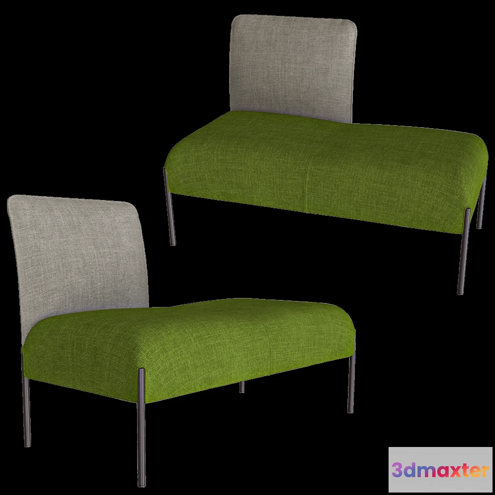 1626358 - Estel Group - Modular bench Dolly 3D Max