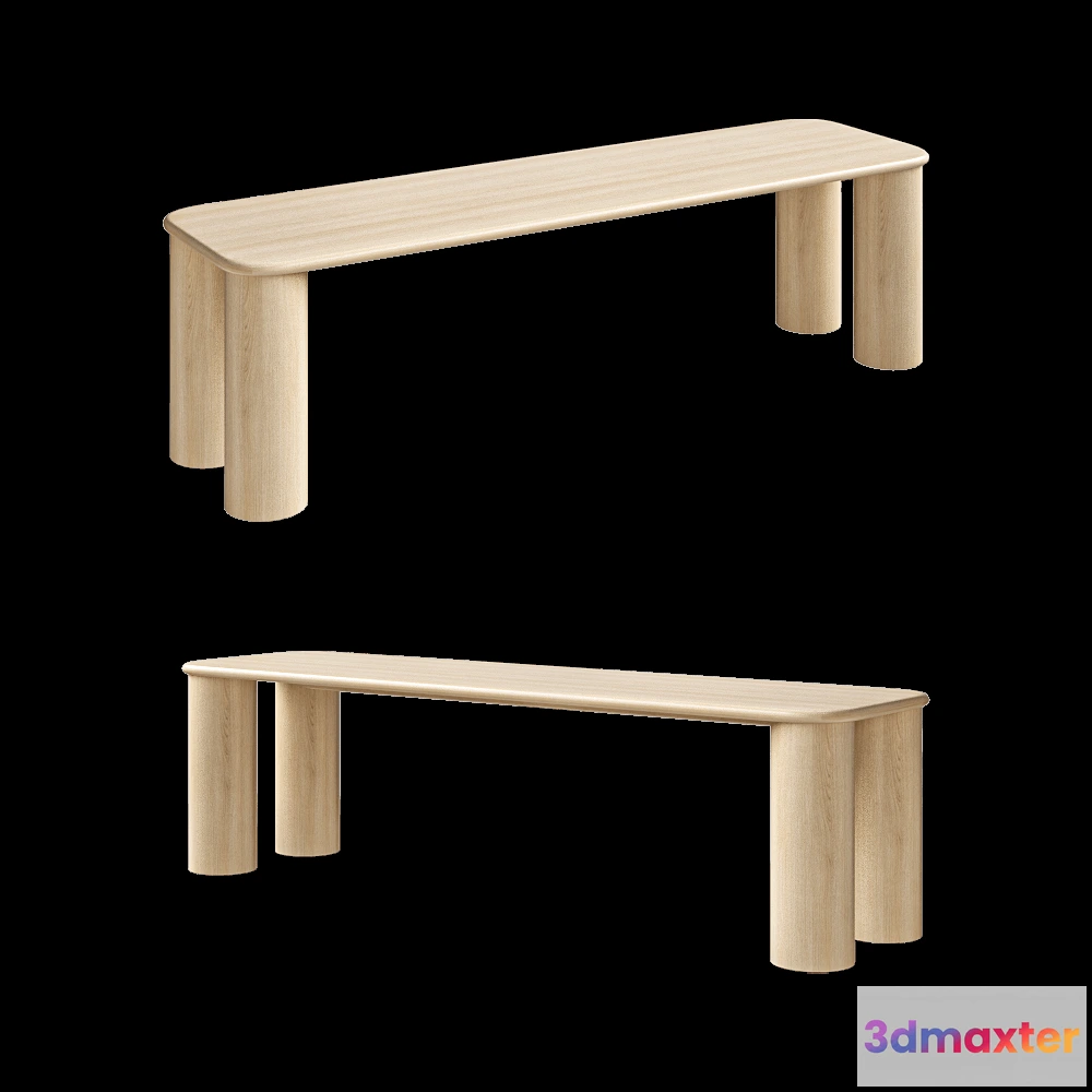 1626412 - Found - Bench PAUSE 3D Max