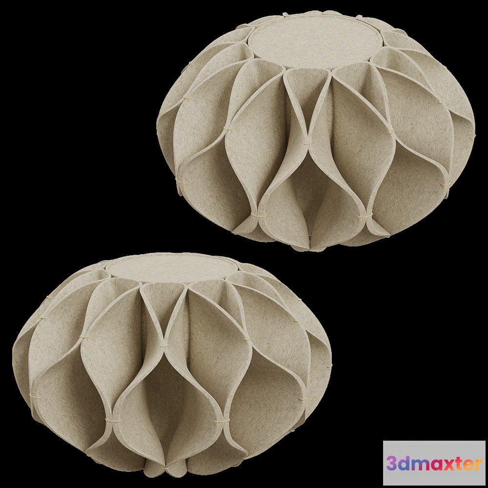 1626432 - Gan Rugs  - Pоuf Ruff 3D Max