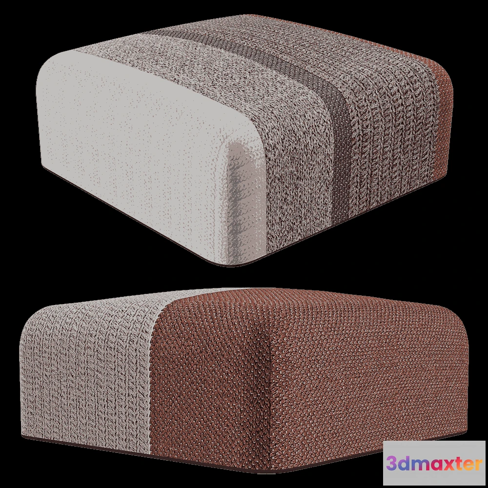 1626444 - Gan Rugs  - Outdoor Pouf Mangas 3D Max