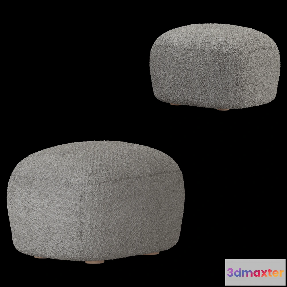 1626464 - Gervasoni - Pouf Loll 3D Max