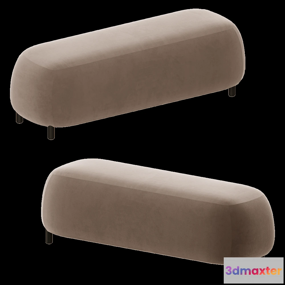 1626536 - Innova  - Pouf Vice Versa 2 3D Max