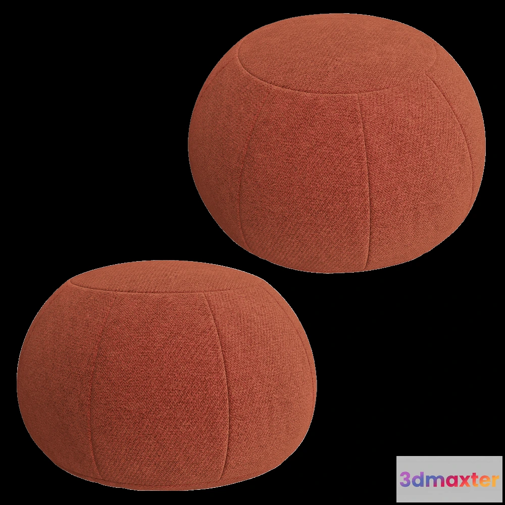 1626566 - Joyf  - Foot stool Moony 3D Max