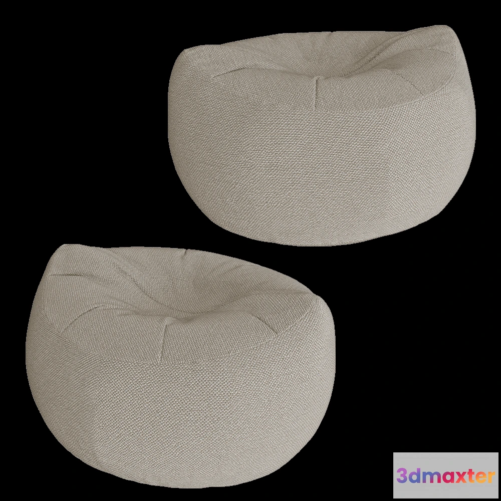 1626578 - Joyf  - Footstool Canoe 3D Max