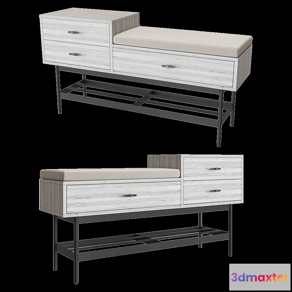 1626628 - lulu’space - Banquettes Elegia 2 3D Max