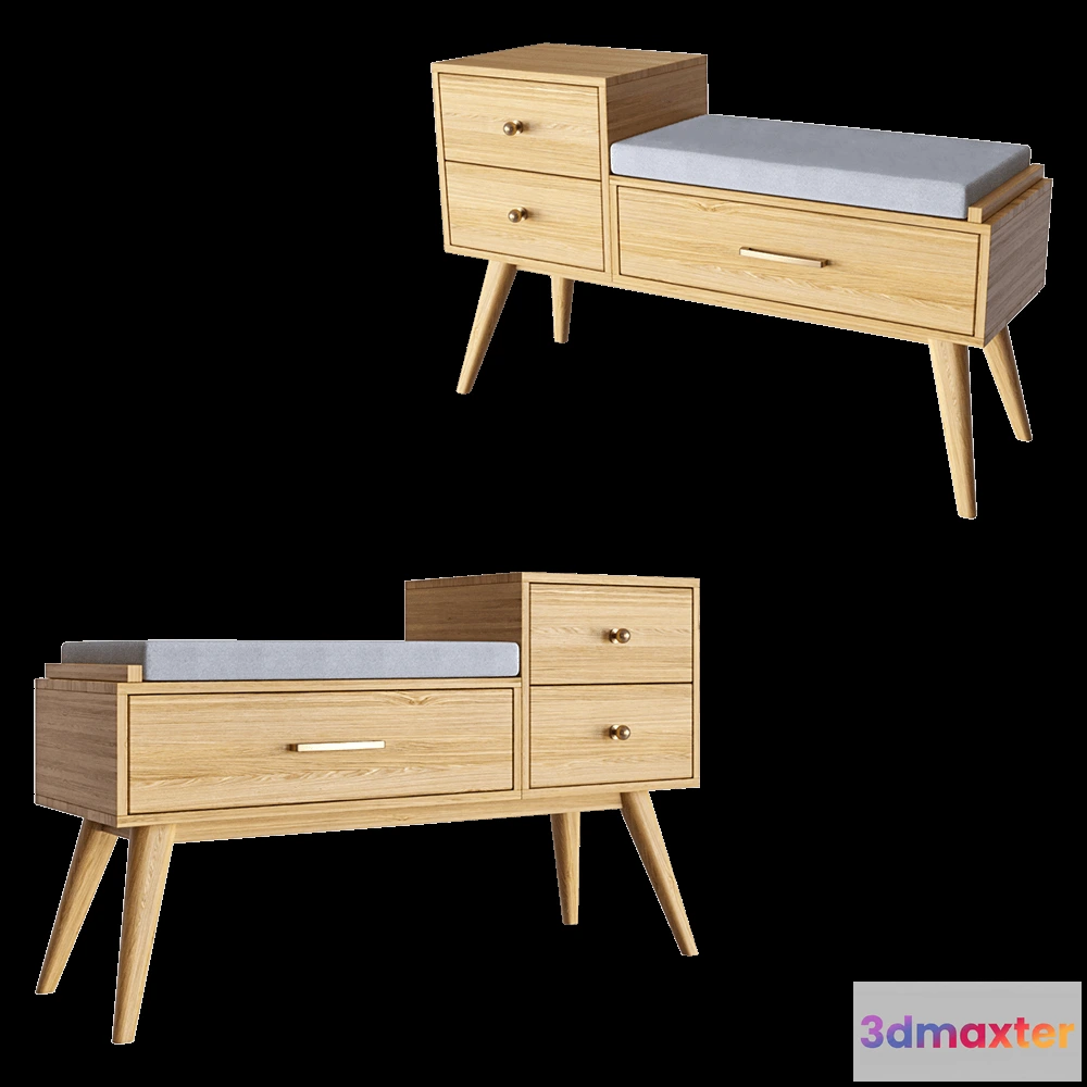 1626636 - lulu’space - Banquette Gera 3D Max