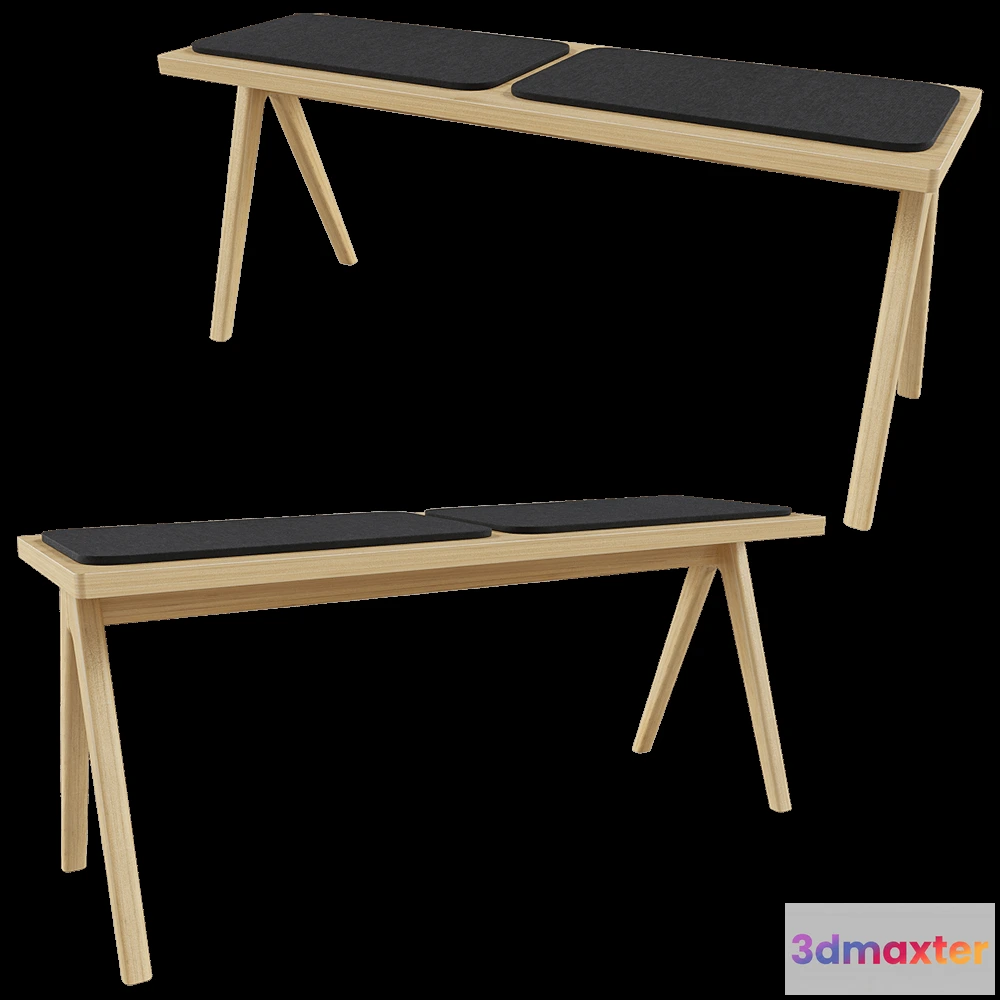 1626642 - Lundbergs Möbler  - Bench Arko 3D Max