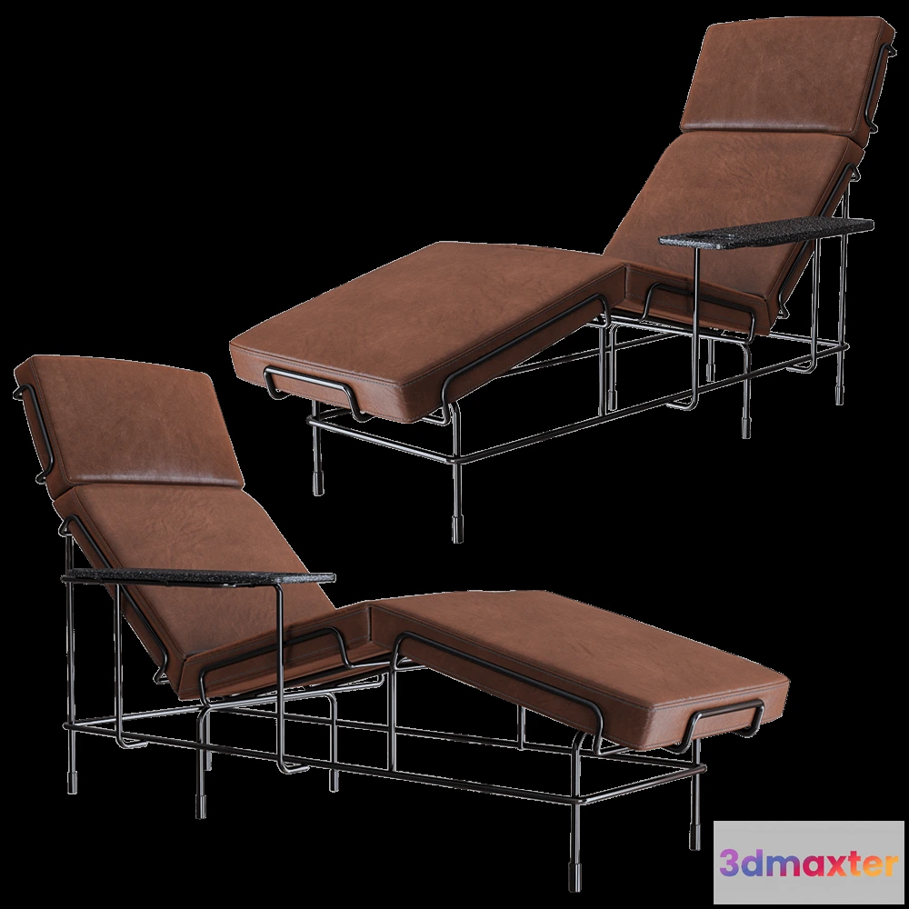 1626646 - Magis - Chaise longue Traffic 3D Max