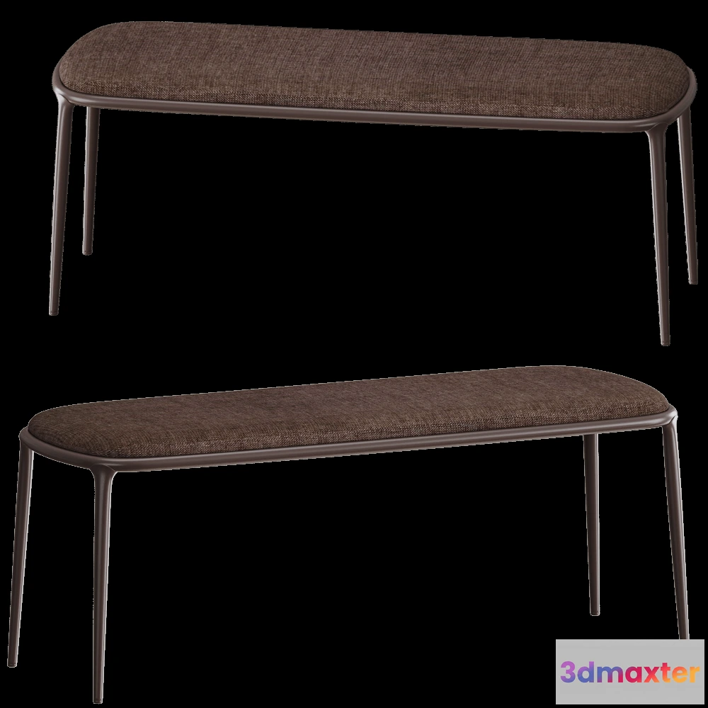 1626676 - MIDJ  - Bench Lea 3D Max