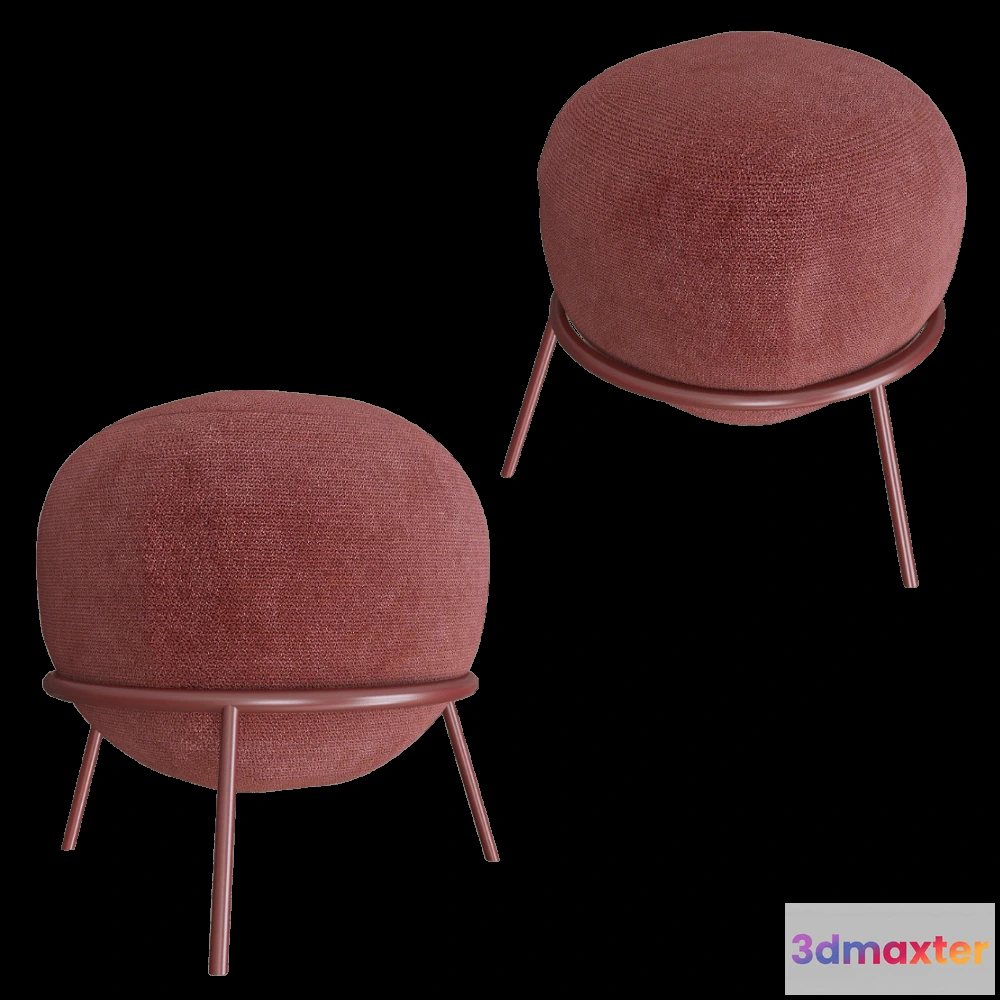 1626684 - MISSANA - Pouf Nest 3D Max