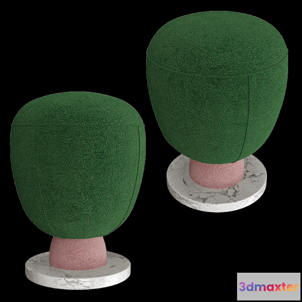 1626690 - MISSANA - Toadstool Big Ottoman 3D Max