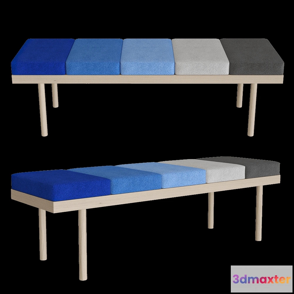 1626694 - MISSANA - Bench Valentino 3D Max