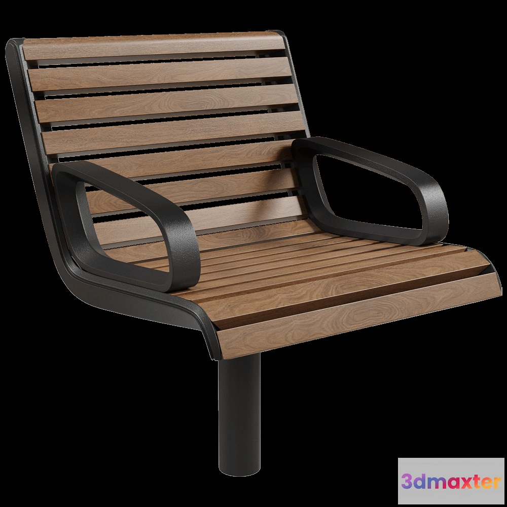 1626706 - mmcité - Bench Port 3D Max