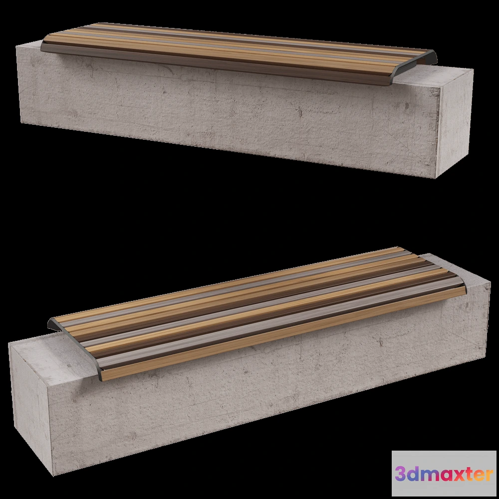 1626724 - mmcité - Seating element Port 2 3D Max