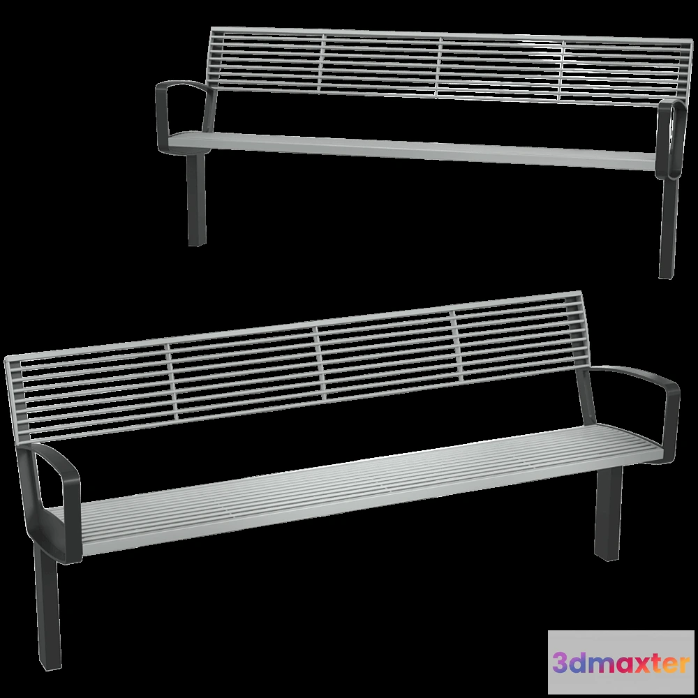 1626732 - mmcité - Bench Intervera 3D Max