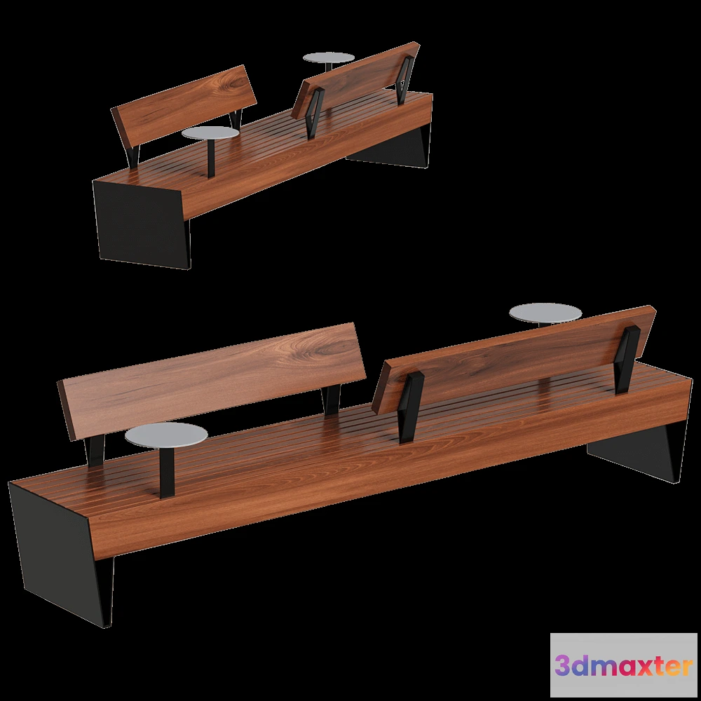 1626760 - mmcité - Bench Blocq 3D Max