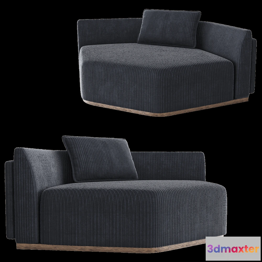 1626766 - Modenature - Daybed DOMUS LOUNGE 3D Max