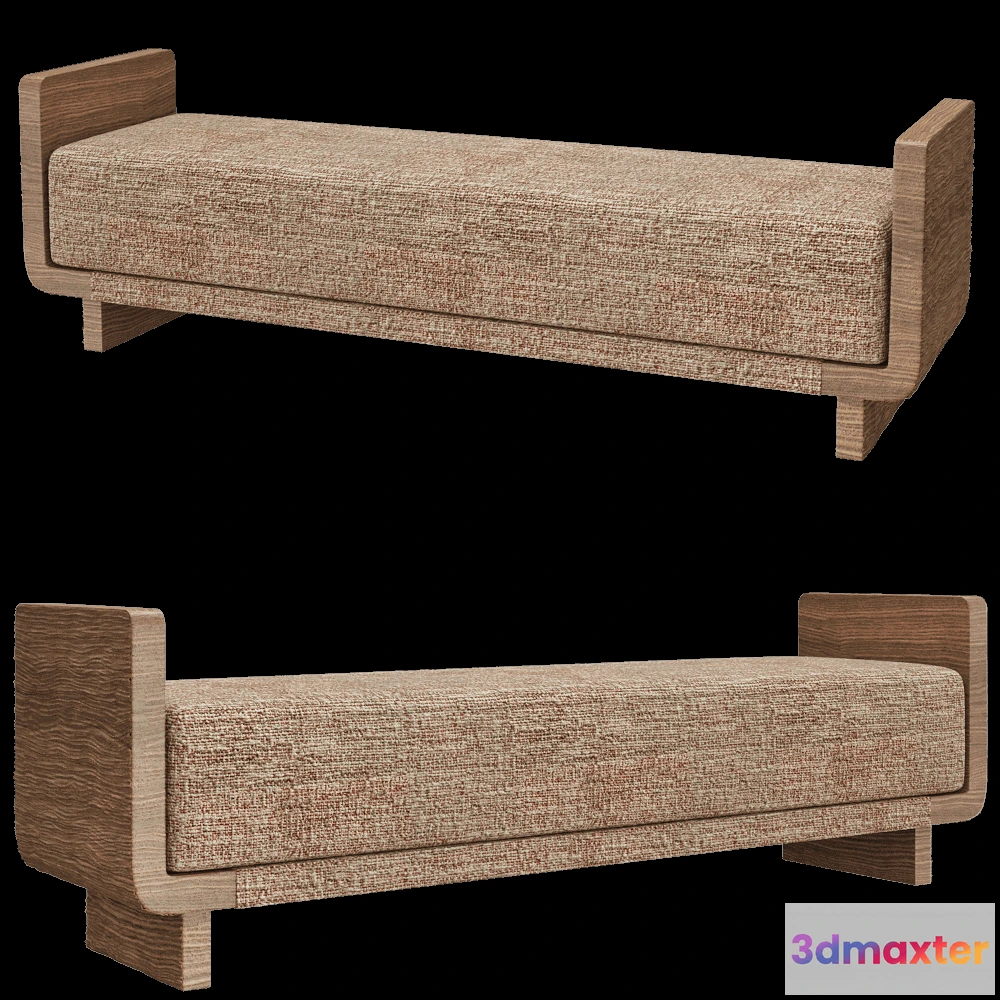 1626768 - Modenature - Bench TOMIRIS 3D Max