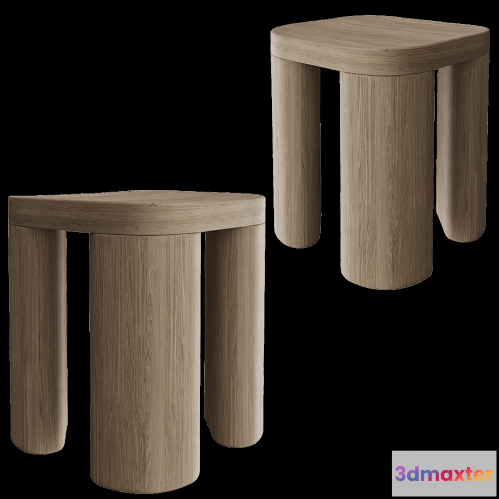 1626778 - Modenature - Stool TAIGA 3D Max