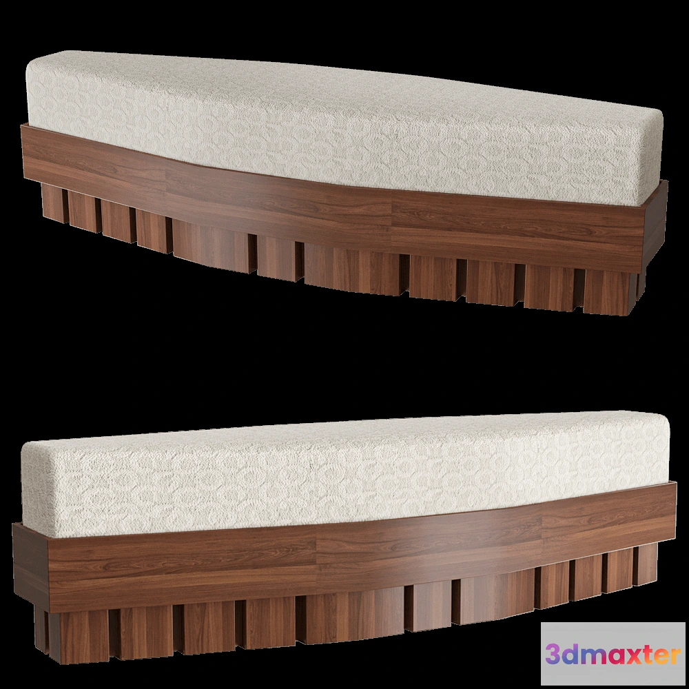 1626780 - Modenature - Bench ANTHEA 3D Max