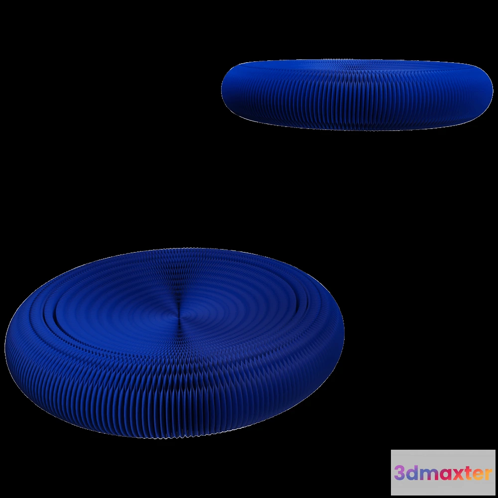 1626792 - Molo - Softseating Folding Paper lounger 3D Max