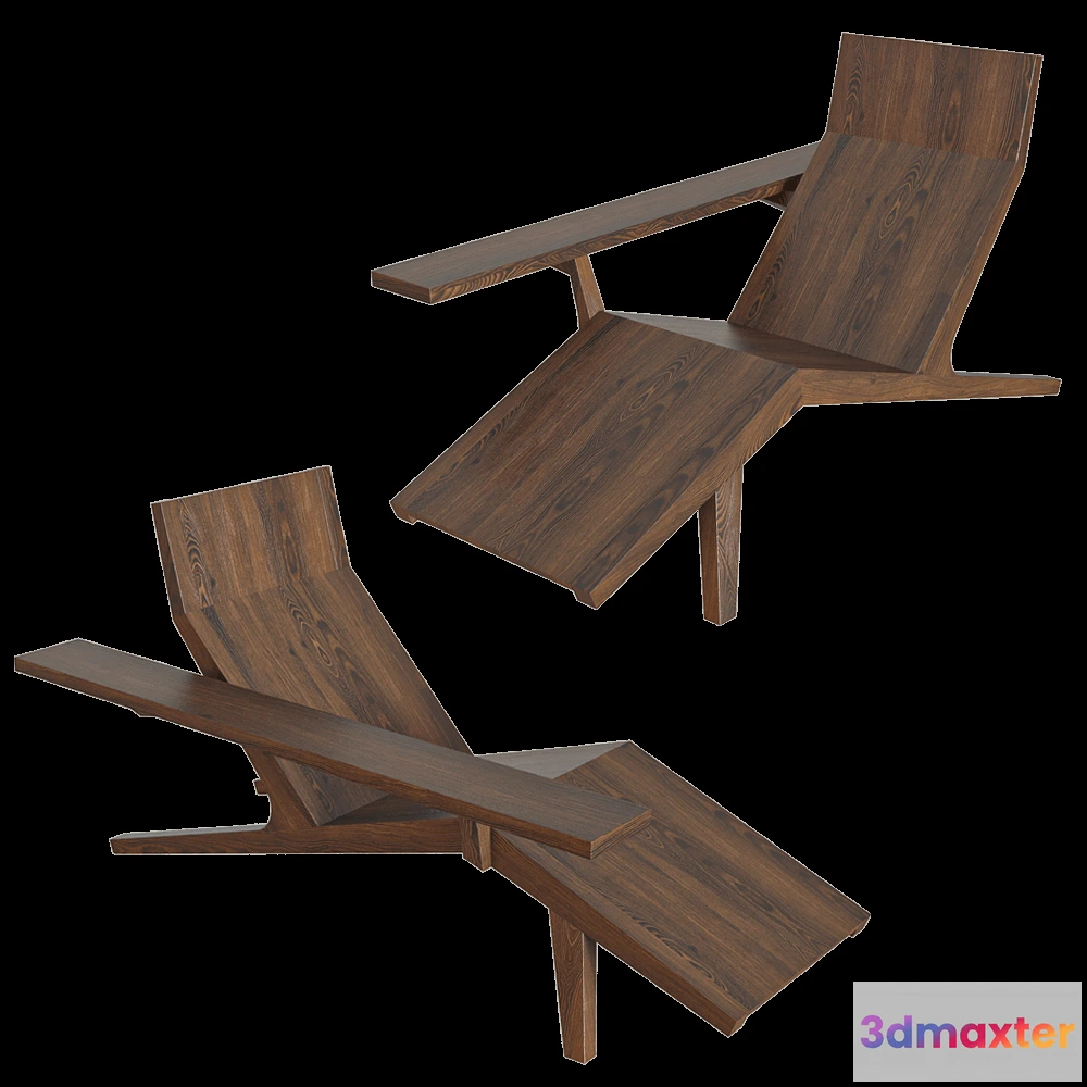 1626798 - Moooi  - Lounger Liberty 3D Max