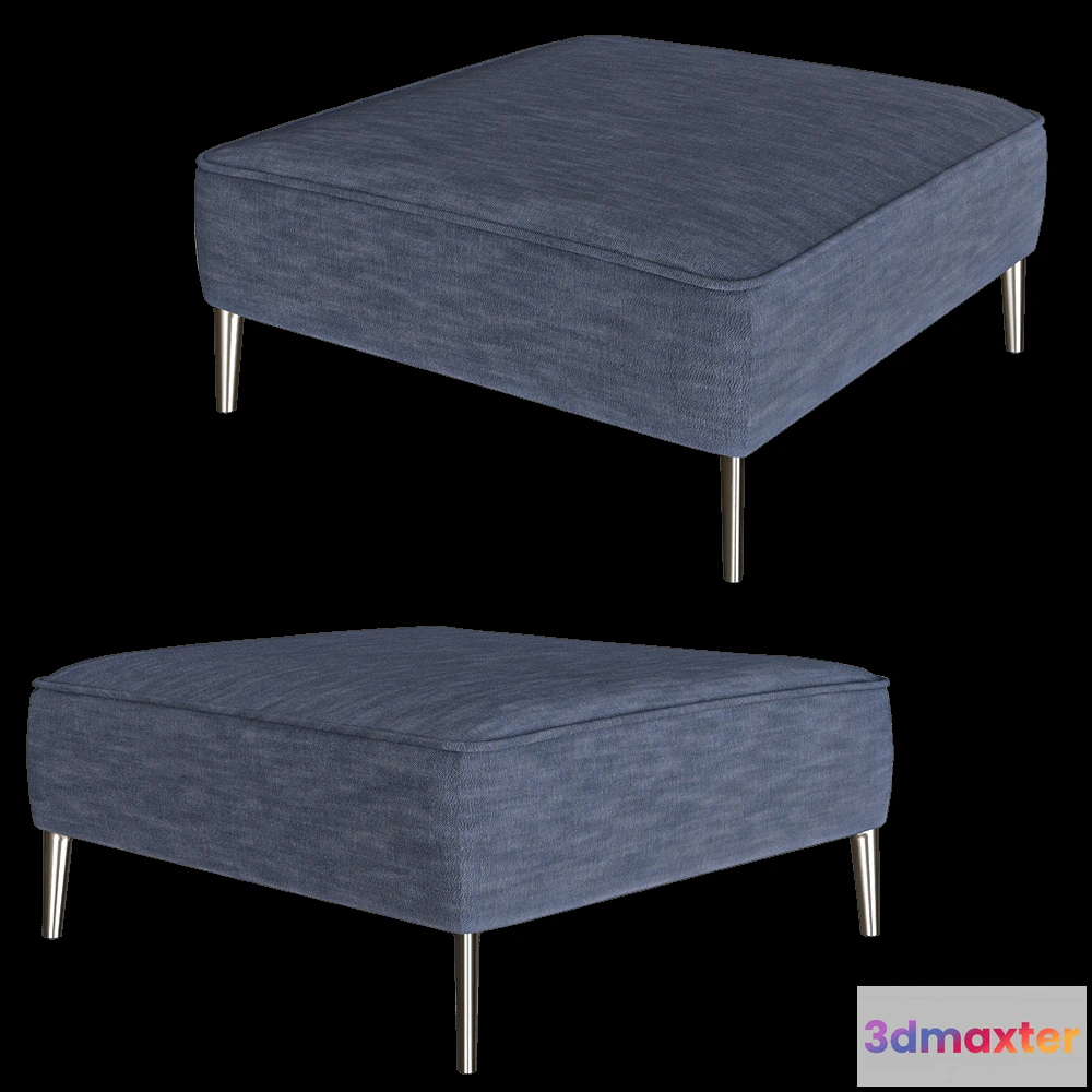 1626800 - Moooi  - Footstool Sofa So Good 3D Max
