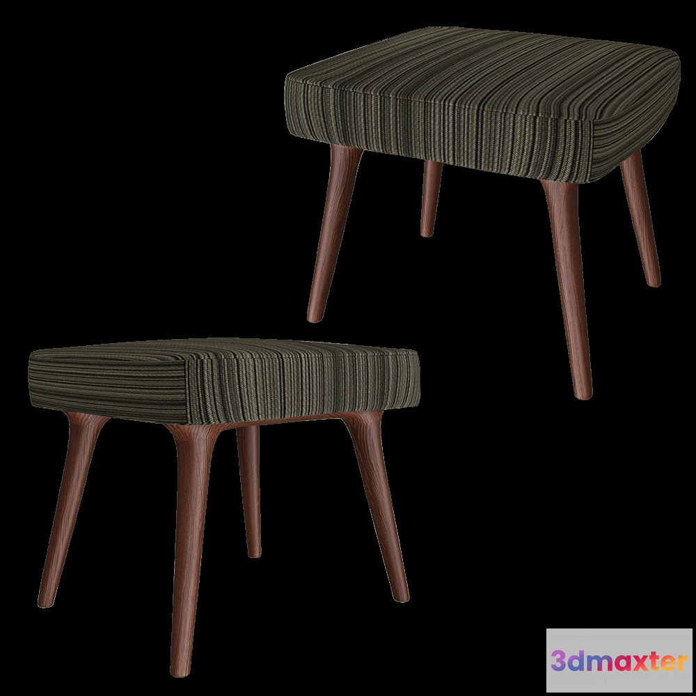 1626810 - Moooi  - Footstool Zio 3D Max