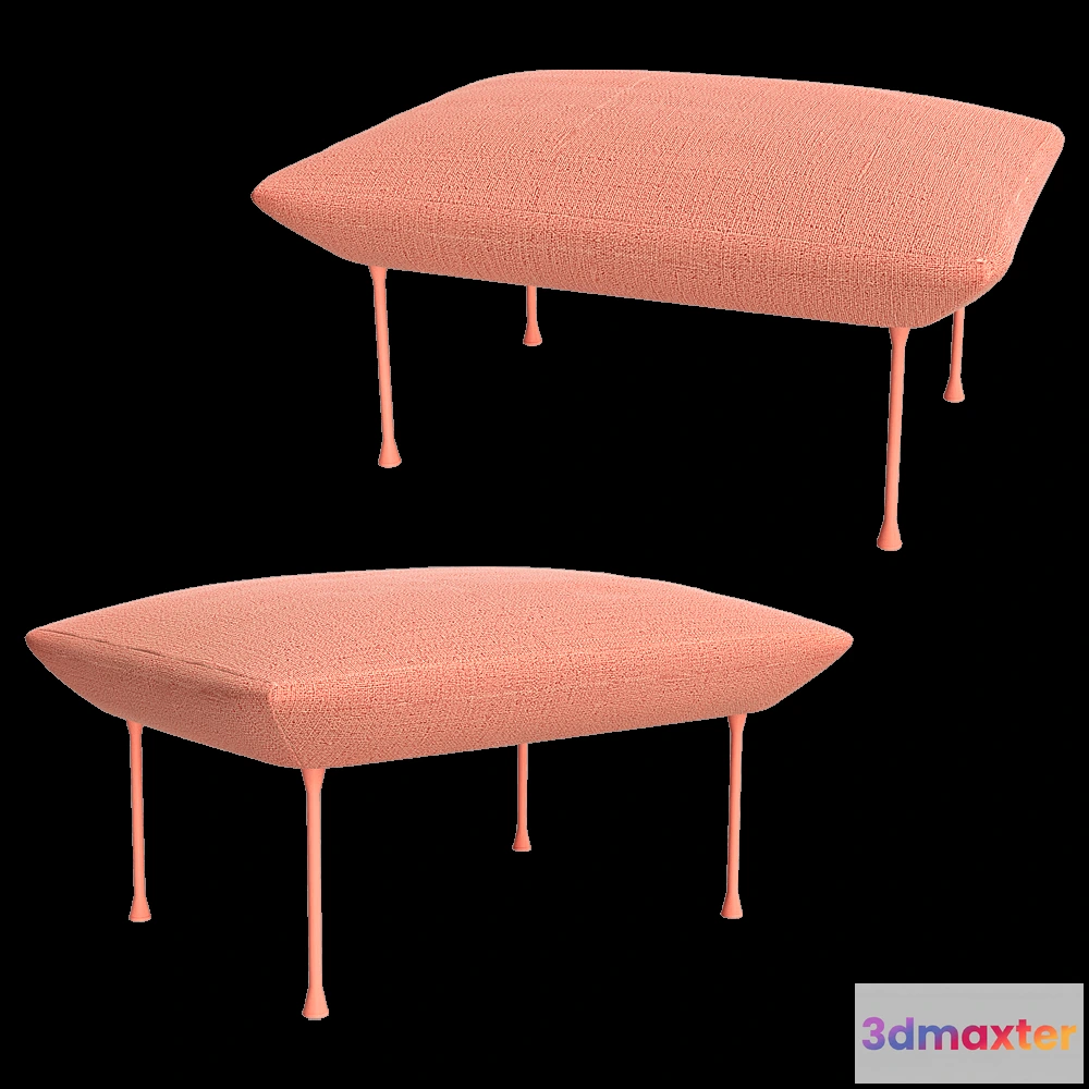 1626816 - Muuto - Pouf Oslo 3D Max