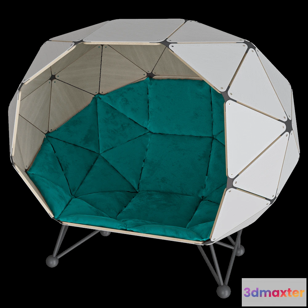 1626826 - MZPA - Personal space The Planet for two 3D Max