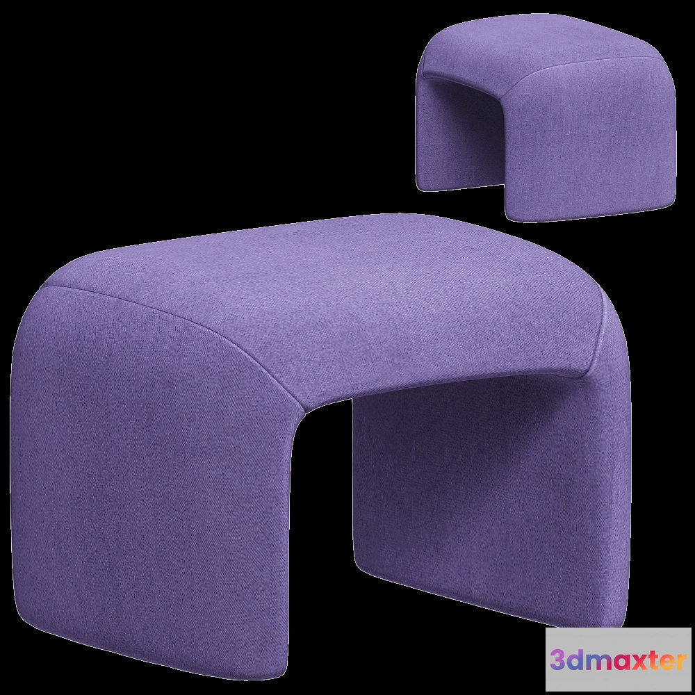 1626860 - Paolo Castelli - Footstool Ama 3D Max